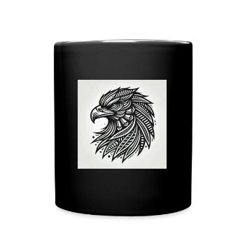 adler wien - Tasse einfarbig - Schwarz - Vorne
