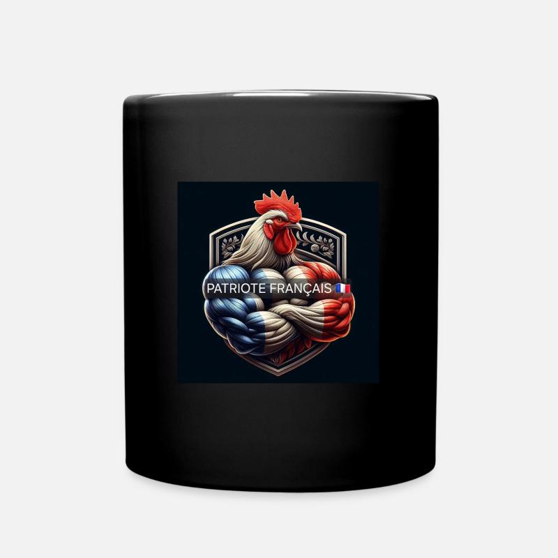 Patriote français - Mug uni - noir