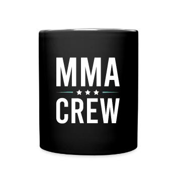 Mma Crew - Tasse einfarbig - Schwarz - Vorne