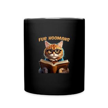FUR HOOMANS - Full Colour Mug - black - Front
