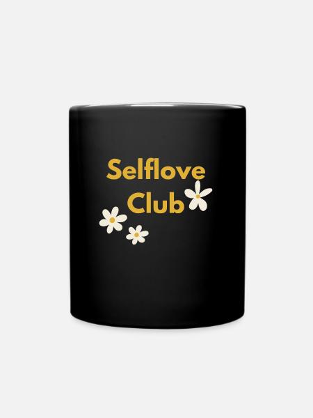 Club de l’amour de soi - Mug uni - noir