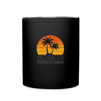 Summer - State of mind - Tasse einfarbig - Schwarz - Vorne