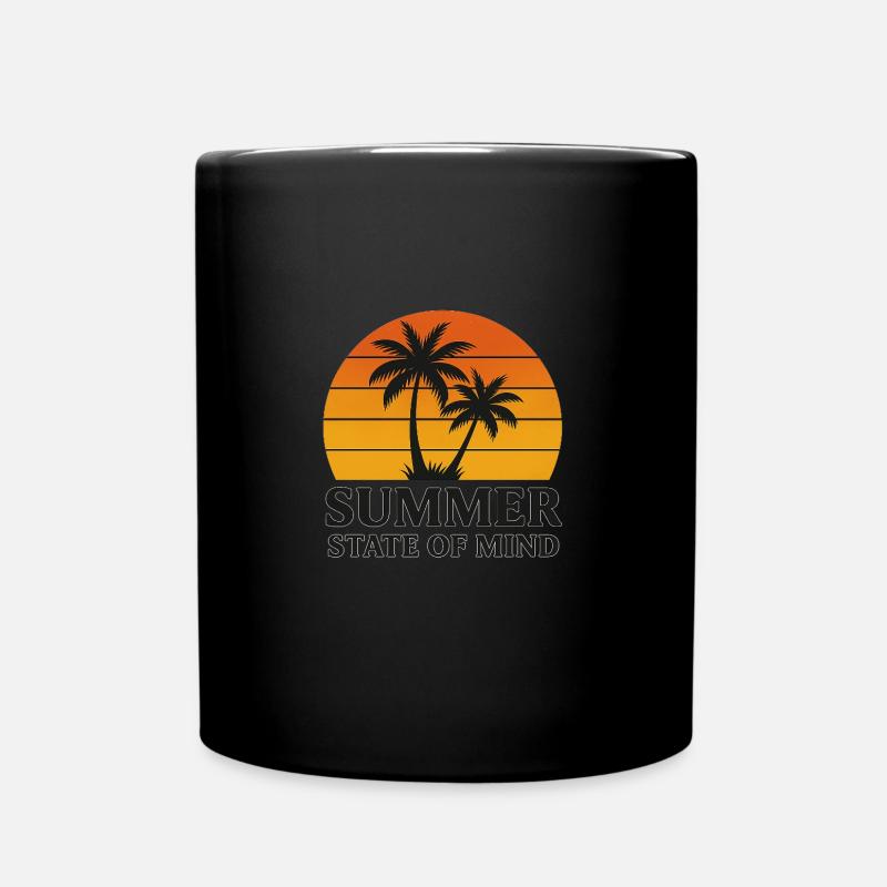 Summer - State of mind - Tasse einfarbig - Schwarz
