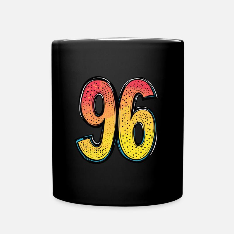 Bande dessinée à 96 numéros - Mug uni - noir