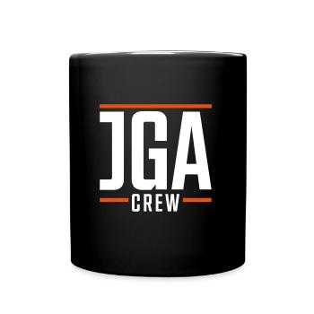 jga crew - Tasse einfarbig - Schwarz - Vorne