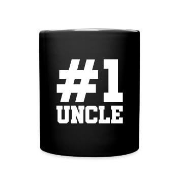 Meilleur oncle Bad Influence Cadeau de famille - Mug uni - noir - Devant
