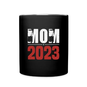 Maman 2023 - Cadeau cool pour la fête des mères - Mug uni - noir - Devant