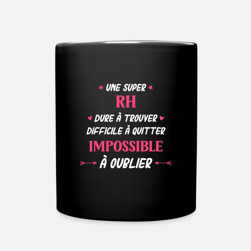 Super rh - Mug uni - noir