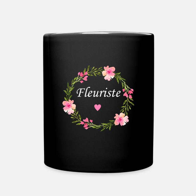Fleuriste - Mug uni - noir