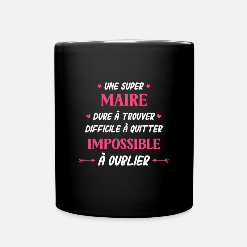 Super Maire - Mug uni - noir