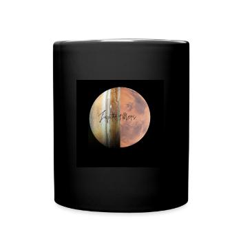 A Planet T-shirt. Jupiter and Mars. - Full Colour Mug - black - Front