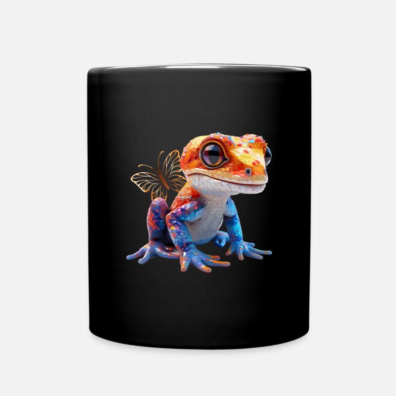 Gecko - Full Colour Mug - black