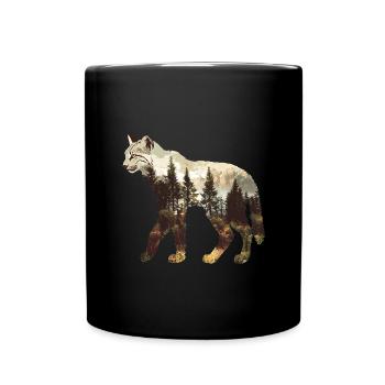 Lynx - Full Colour Mug - black - Front