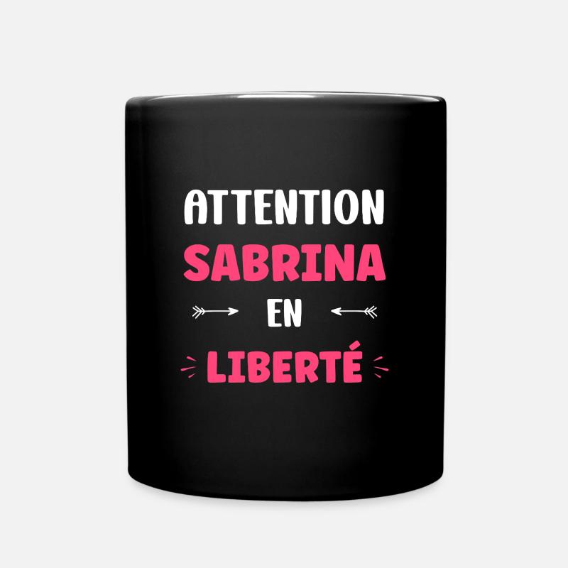 Sabrina - Mug uni - noir