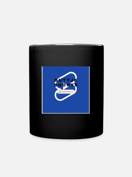 Short Buttje - Mug uni - noir