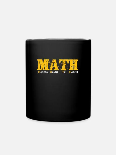 Professeur de mathématiques - Mug uni - noir