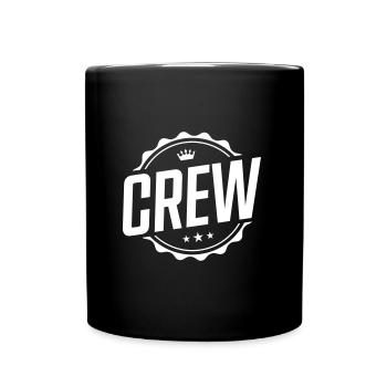 crew circle - Full Colour Mug - black - Front