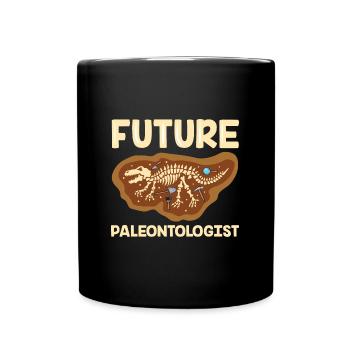Future Paleontologist Fossil Dinosaurs Skeleton - Full Colour Mug - black - Front