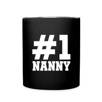 Assistante maternelle Profession Éducatrice tout-petit Nounou Coeur - Mug uni - noir - Devant