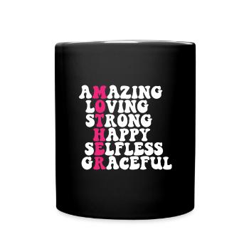 Meilleure mère Maman Parents Naissance - Mug uni - noir - Devant