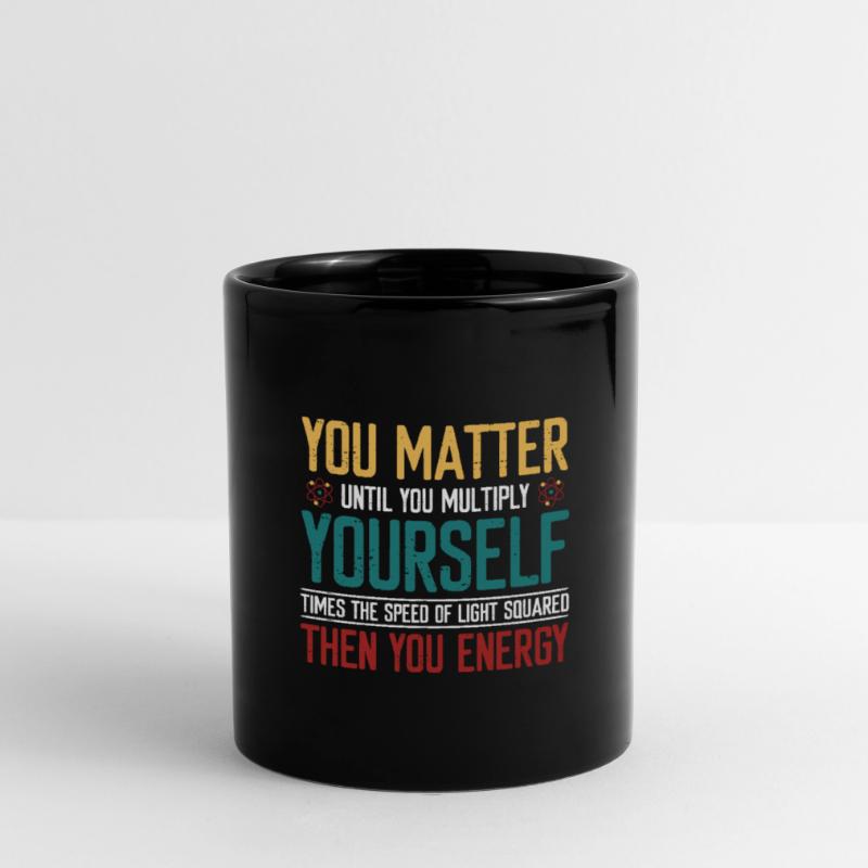 Quantum Physics Physicist Physics Professor Molecule Full Colour Mug