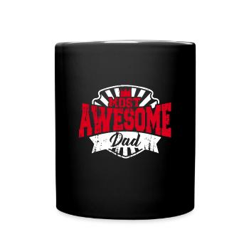 La plus grande annonce de grossesse Papa Hommes - Mug uni - noir - Devant