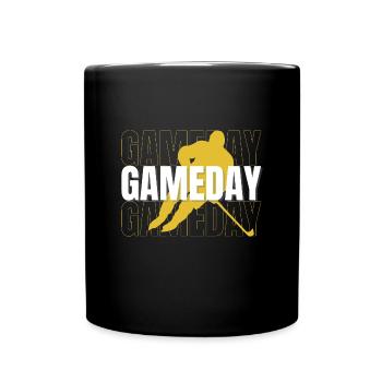 Ice Hockey Player Ice Hockey Jersey Gift - Full Colour Mug - black - Front