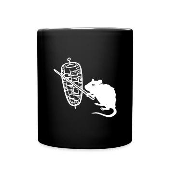 Kebab Rat Kebab Grill - Mug uni - noir - Devant
