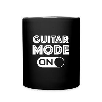 Mode guitare activé | Guitare, Musique, Ecole de Musique - Mug uni - noir - Devant
