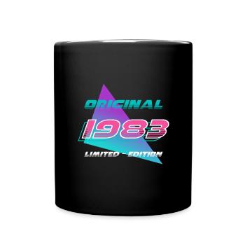 Limited Edition Geburtstag Party Jahrgang 1983 - Tasse einfarbig - Schwarz - Vorne