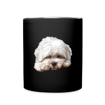 Maltese - Full Colour Mug - black - Front