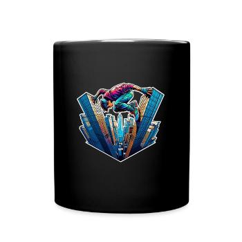 Parkour - Full Colour Mug - black - Front