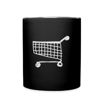 chariot - Mug uni - noir - Devant
