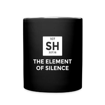 Tableau périodique des éléments de chimie Blagues Éléments - Mug uni - noir - Devant