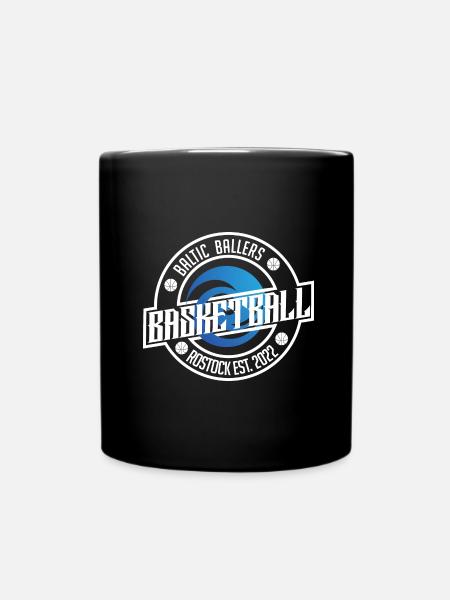 Baltic Ballers Logo - Tasse einfarbig - Schwarz