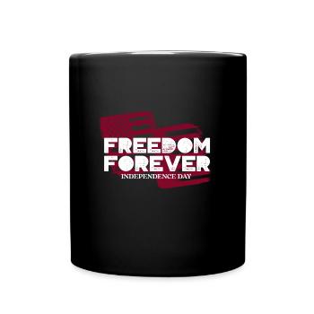 Forever Free - Full Colour Mug - black - Front