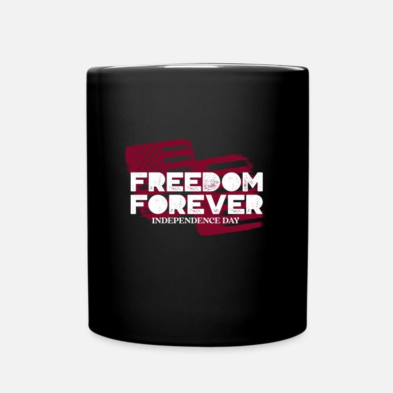 Gratuit pour toujours - Mug uni - noir