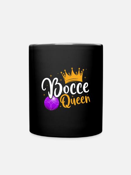 Boccia - Tasse einfarbig - Schwarz