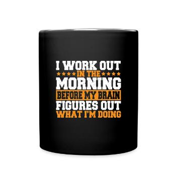Calisthenics - Full Colour Mug - black - Front
