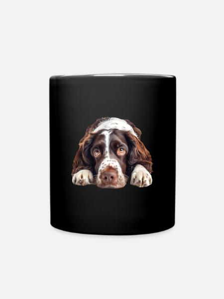 Épagneul springer anglais - Mug uni - noir