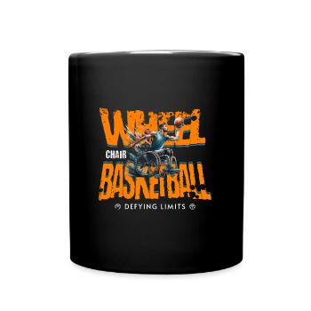 Basketball en fauteuil roulant Basketball en fauteuil roulant - Mug uni - noir - Devant