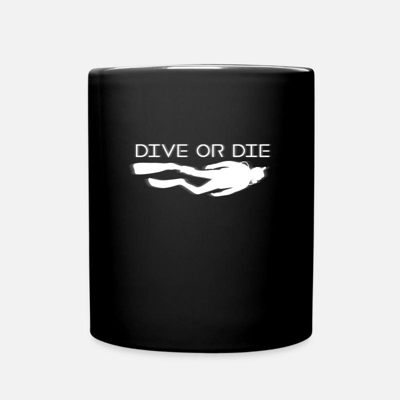 Plongée - Mug uni - noir