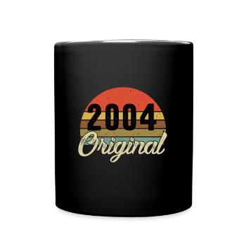 2004 Anniversaire original - Mug uni - noir - Devant