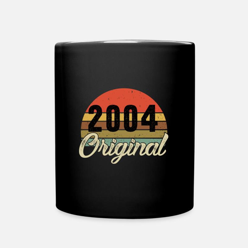 2004 Anniversaire original - Mug uni - noir