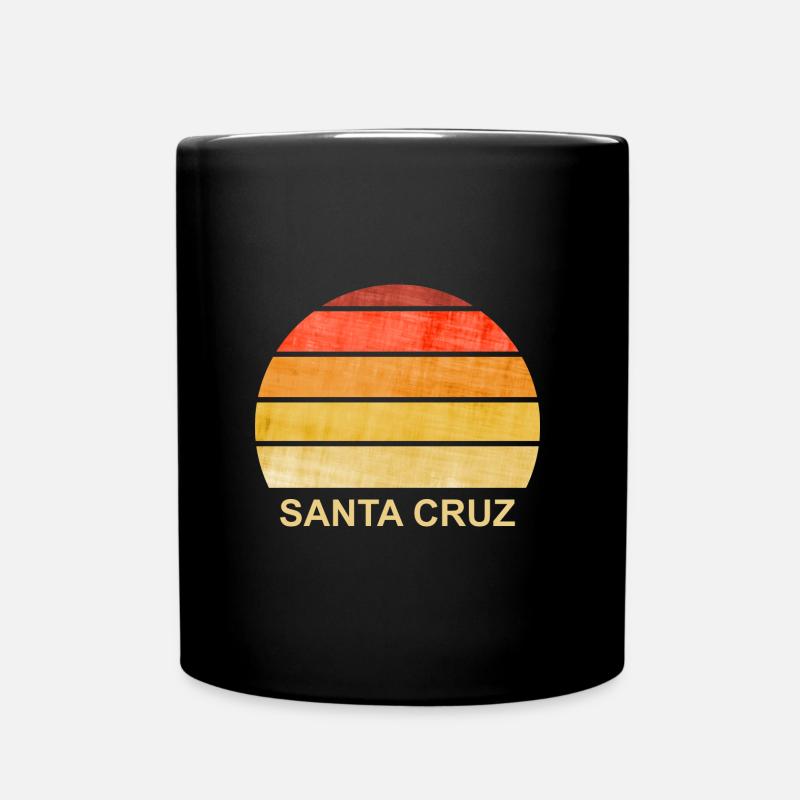 Santa Cruz Retro - Tasse einfarbig - Schwarz