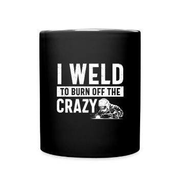 Profession de soudeur Chaleur Acier Gaz WIG MAG Soudage - Mug uni - noir - Devant