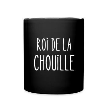 roi de la chouille - Mug uni - noir - Devant