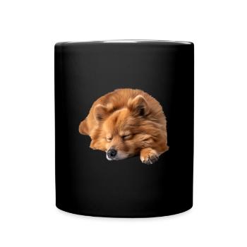 Finnish Spitz - Full Colour Mug - black - Front