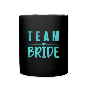 Équipe Bride - Mug uni - noir - Devant