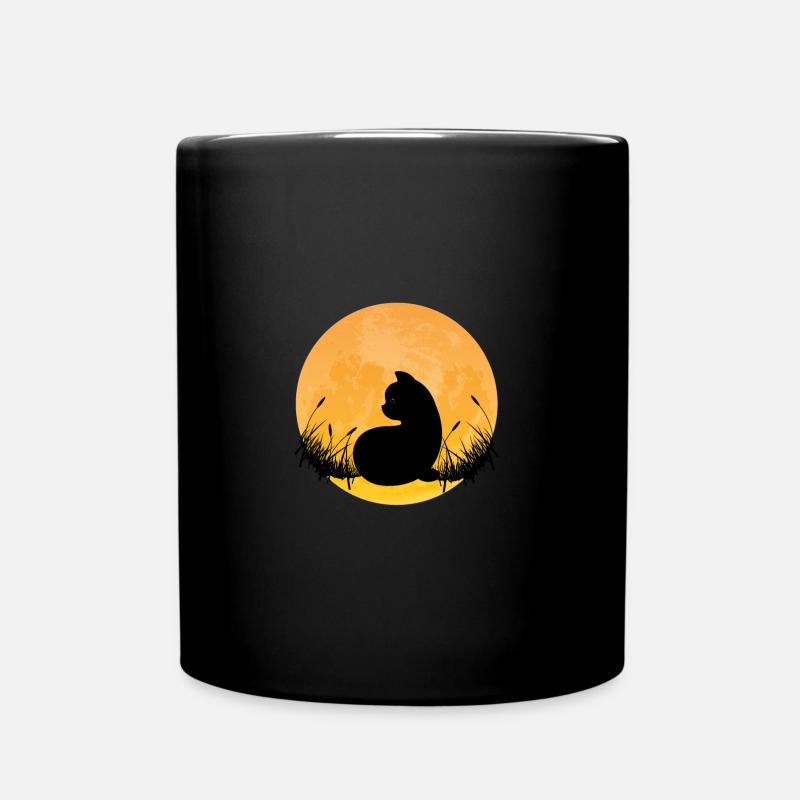 Lune de chats - Mug uni - noir